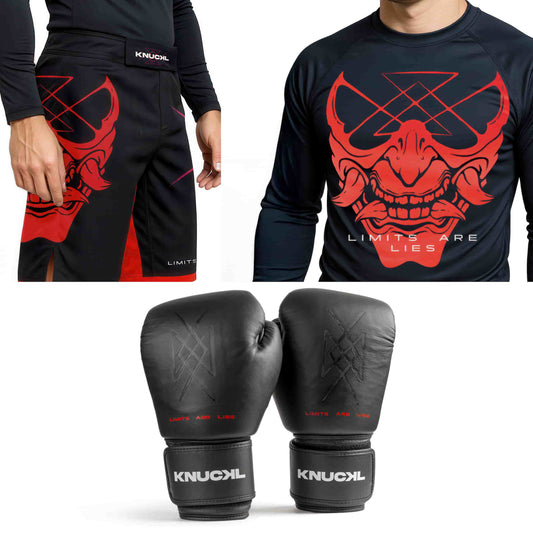 Onyx Training Kit | Gloves, Rash Guard & MMA Shorts