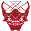 Knuckl Oni mask symbol – combat gear brand logo